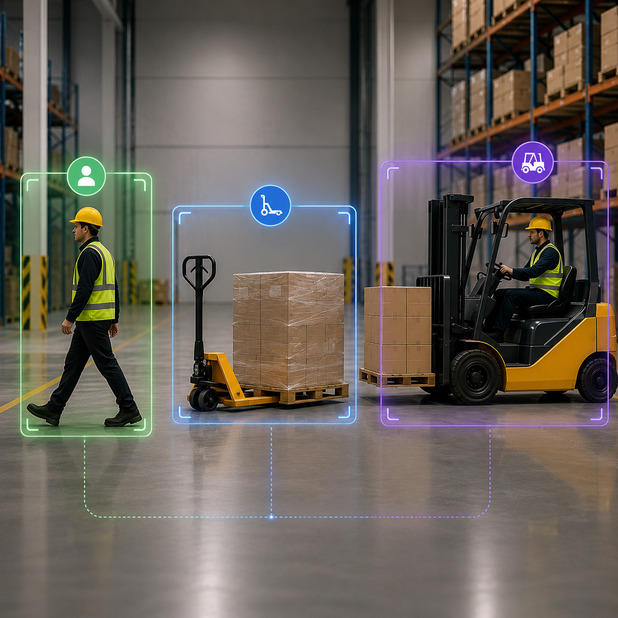 Person and vehicle detection