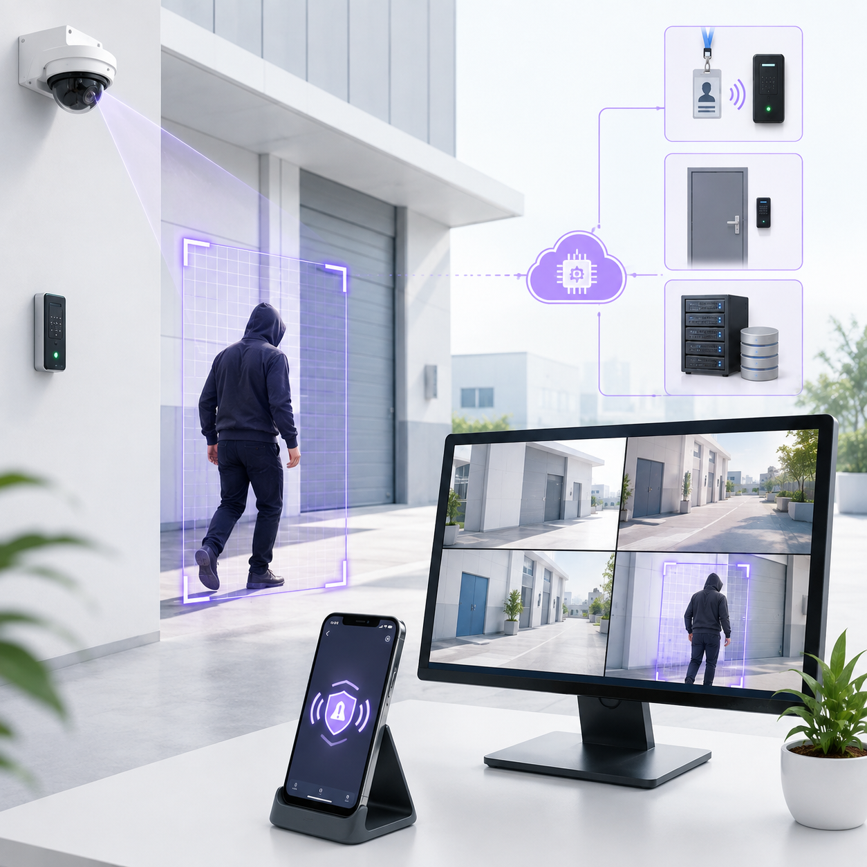After-hours lockdown alert