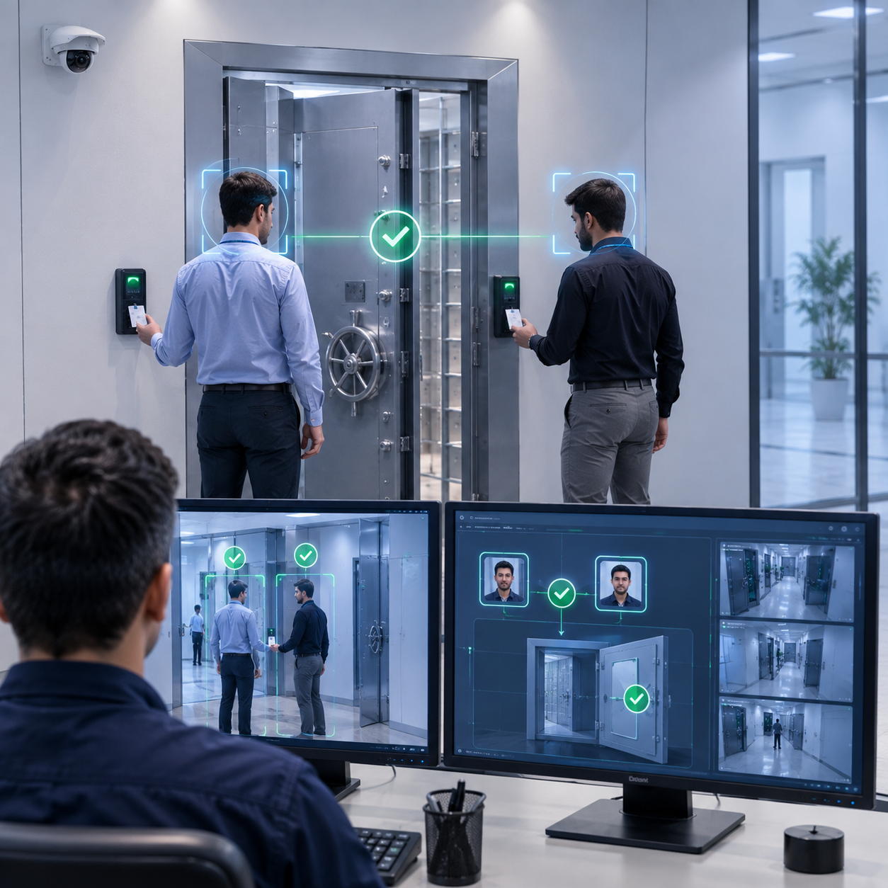 Dual-control verification