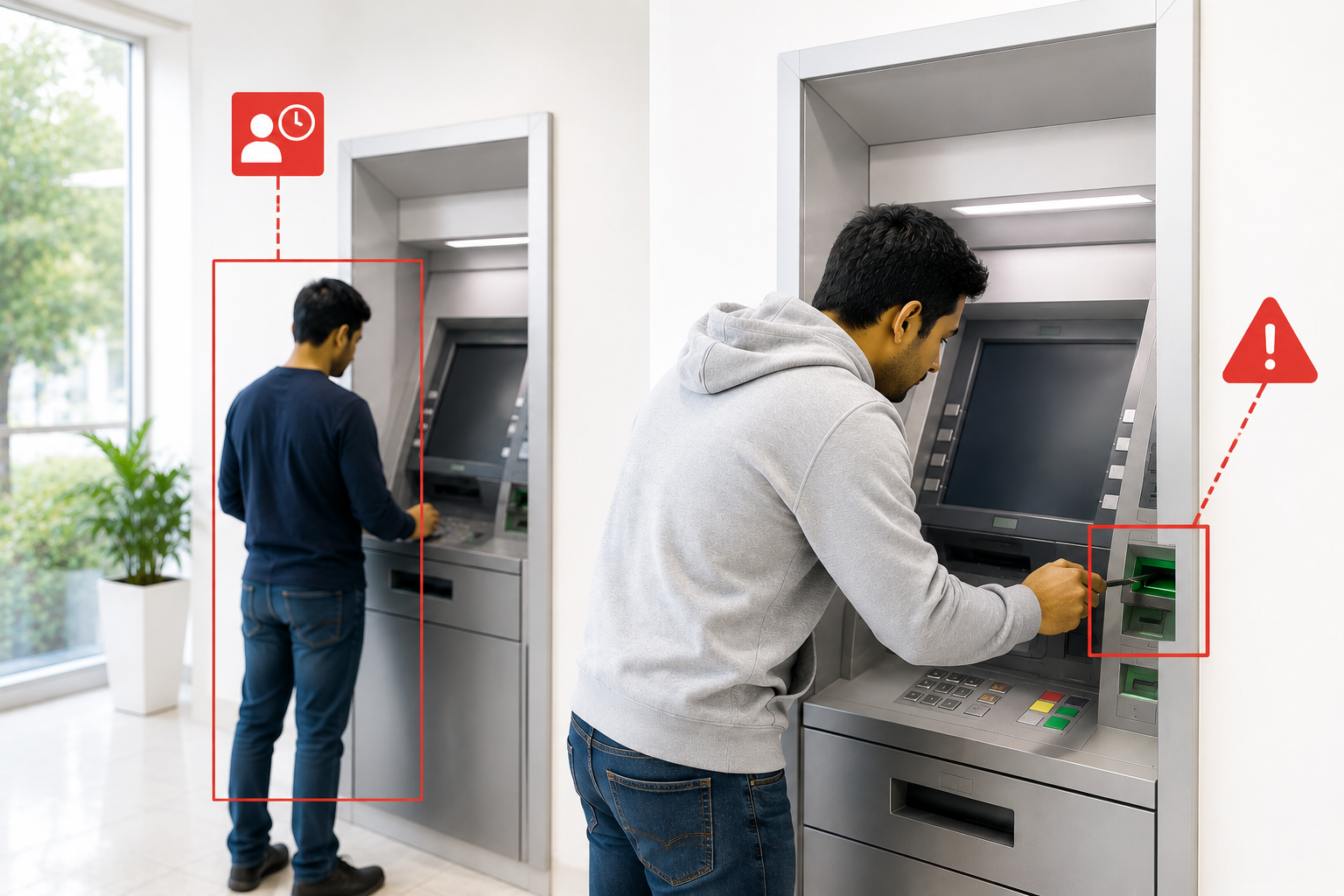 ATM loitering & tampering 