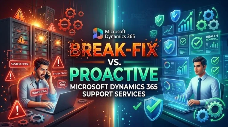 Break-Fix vs Proactive Microsoft Dynamics 365 Support Services